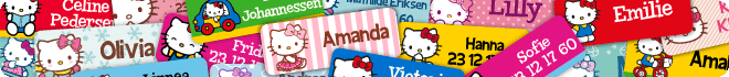 Hello Kitty merkelapper