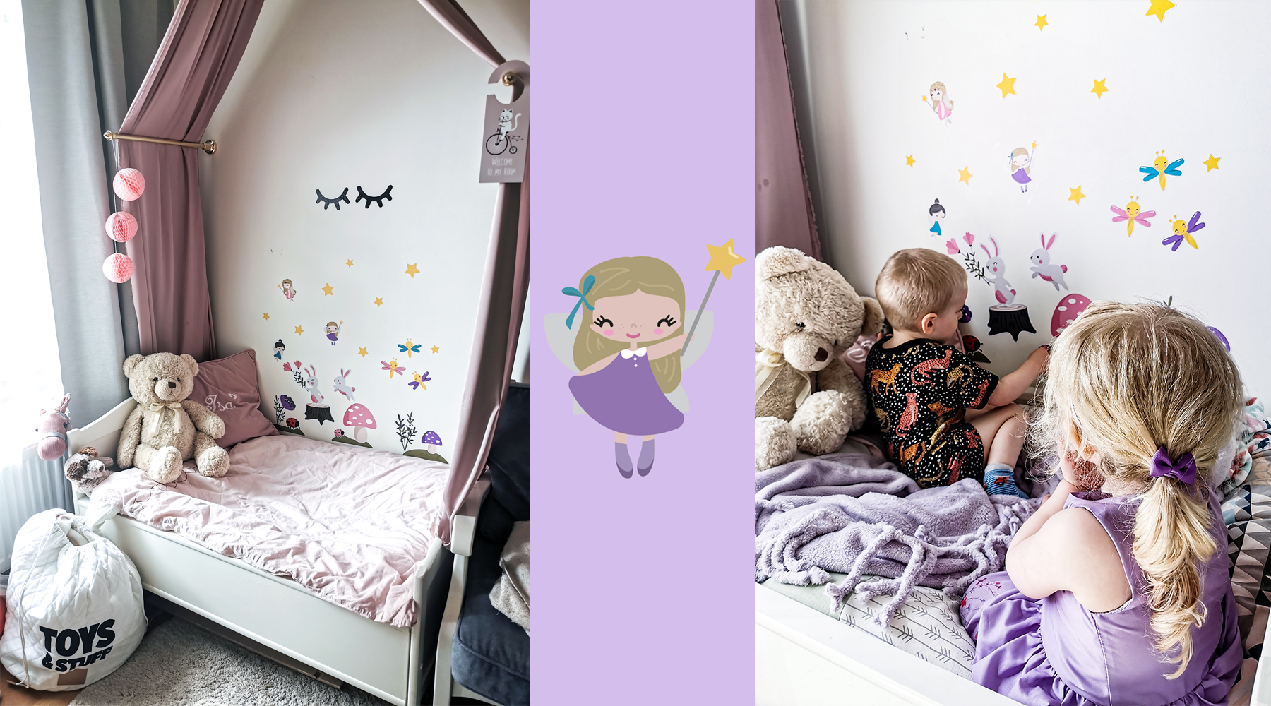 wallstickers med feer