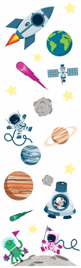 Veggdekor: Universet