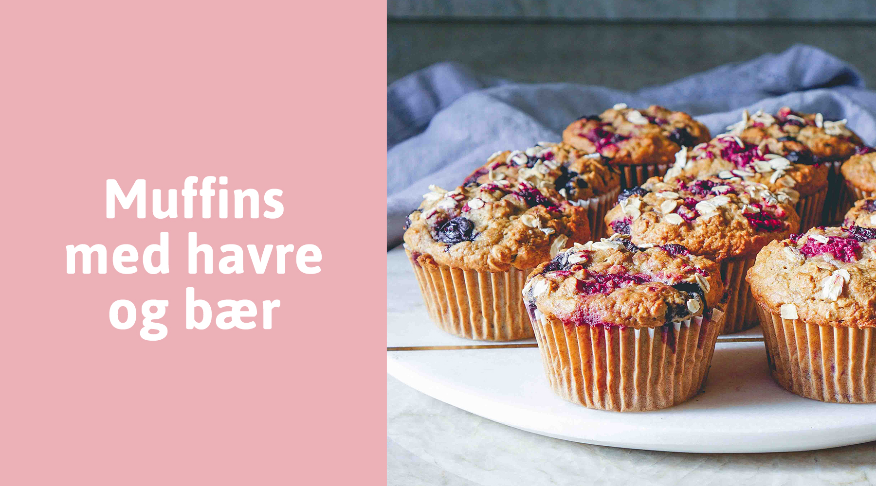 Sunnere muffins uten sukker