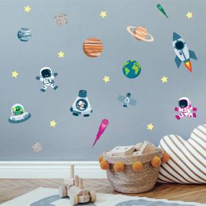 Kule universet wallstickers