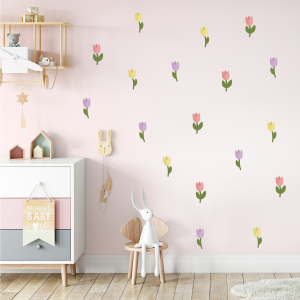 Wallstickers og veggdekor tulipaner