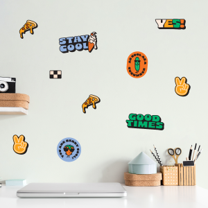 Veggdekor stay cool - fine wallstickers for ungdom