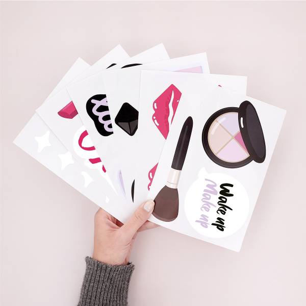 Wallstickers og veggdekor med Make-Up