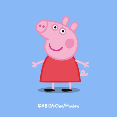 Peppa Gris Navnelapper