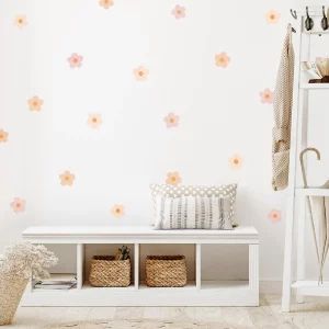 veggdekor daisy blush