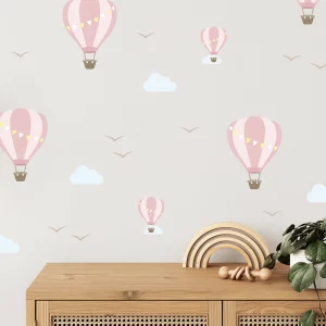 Veggdekor og wallstickers med luftballonger